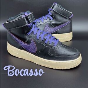 Nike Air Force 1 High 07 Lv8 Purple Croc Skin